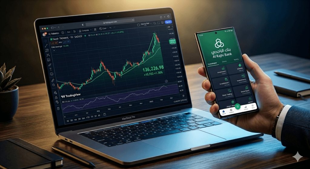 كيف تموّل حسابك في TradingView من البنوك السعودية – دليل مصوّر